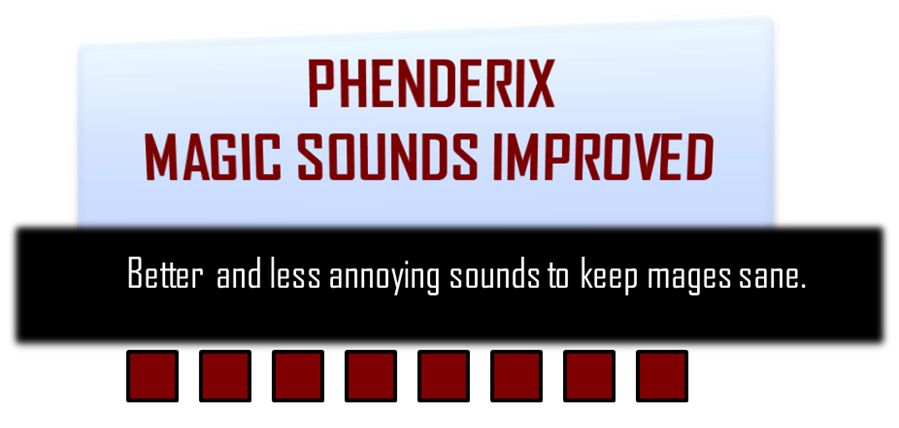 Улучшенные звуки магии: Phenderix Magic Sounds Improved