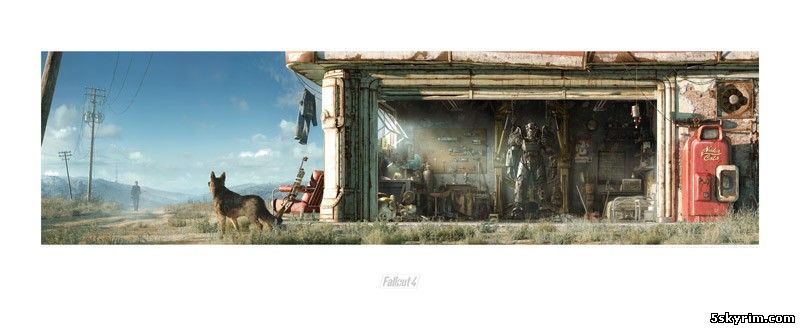 Bethesda продает массивный постер Fallout 4